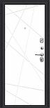 Porta R 15.15 Graphite Art/Super White, фото 2