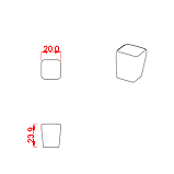 Ручка мебельная CEBI A4105 001 PC27 (антрацит) серия LETA, фото 2