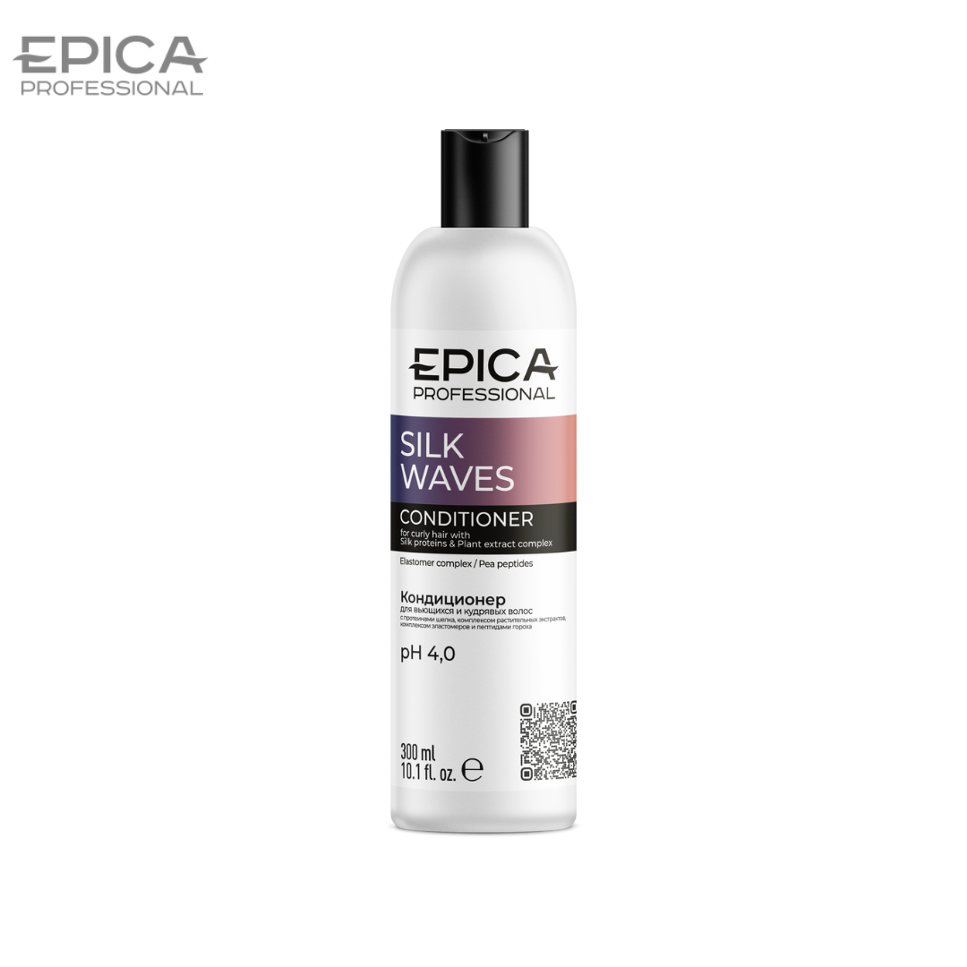 Кондиционер для вьющихся волос Epica Professional SILK WAVES 300мл