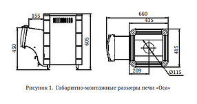 Печь для бани TMF Оса Inox ДА, фото 2