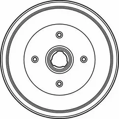 191501615A- BK14060 SFEC барабан тормозной!\ VW Golf 1.4-1.9TDi 91-97