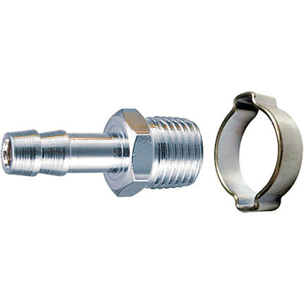 Переходник FUBAG 1/8 " M - елочка 8 мм с обжимным кольцом, фото 2