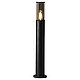 Ландшафтный светильник столб DH1305 IP54 E27 230V, черный, фото 3