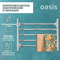 Полотенцесушитель электрический Н-образный "Oasis" ECO-Н50/40W5P