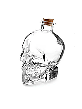 Штоф для крепких напитков SKULL 800мл арт.GL007