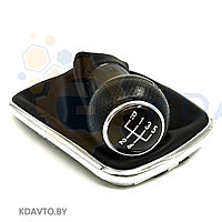 Ручка кулисы КПП Фольксваген Гольф 4 1997-08г. в комплекте с чехлом Volkswagen Golf IV 1997-08г.