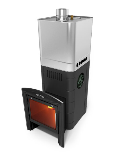 Печь для бани TMF Бирюса 2013 Inox Витра ДА ЗК