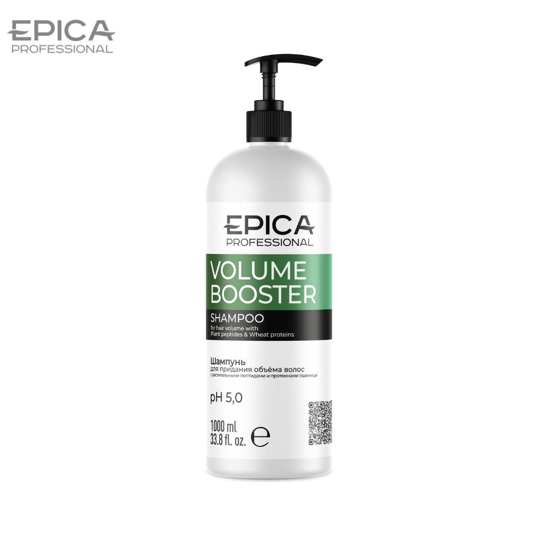 Шампунь для объёма волос Epica Professional VOLUME BOOSTER 1000мл