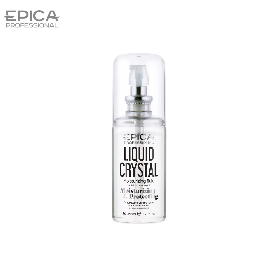 Флюид для увлажнения и защиты сухих волос Epica Professional LIQUID CRISTAL 80мл