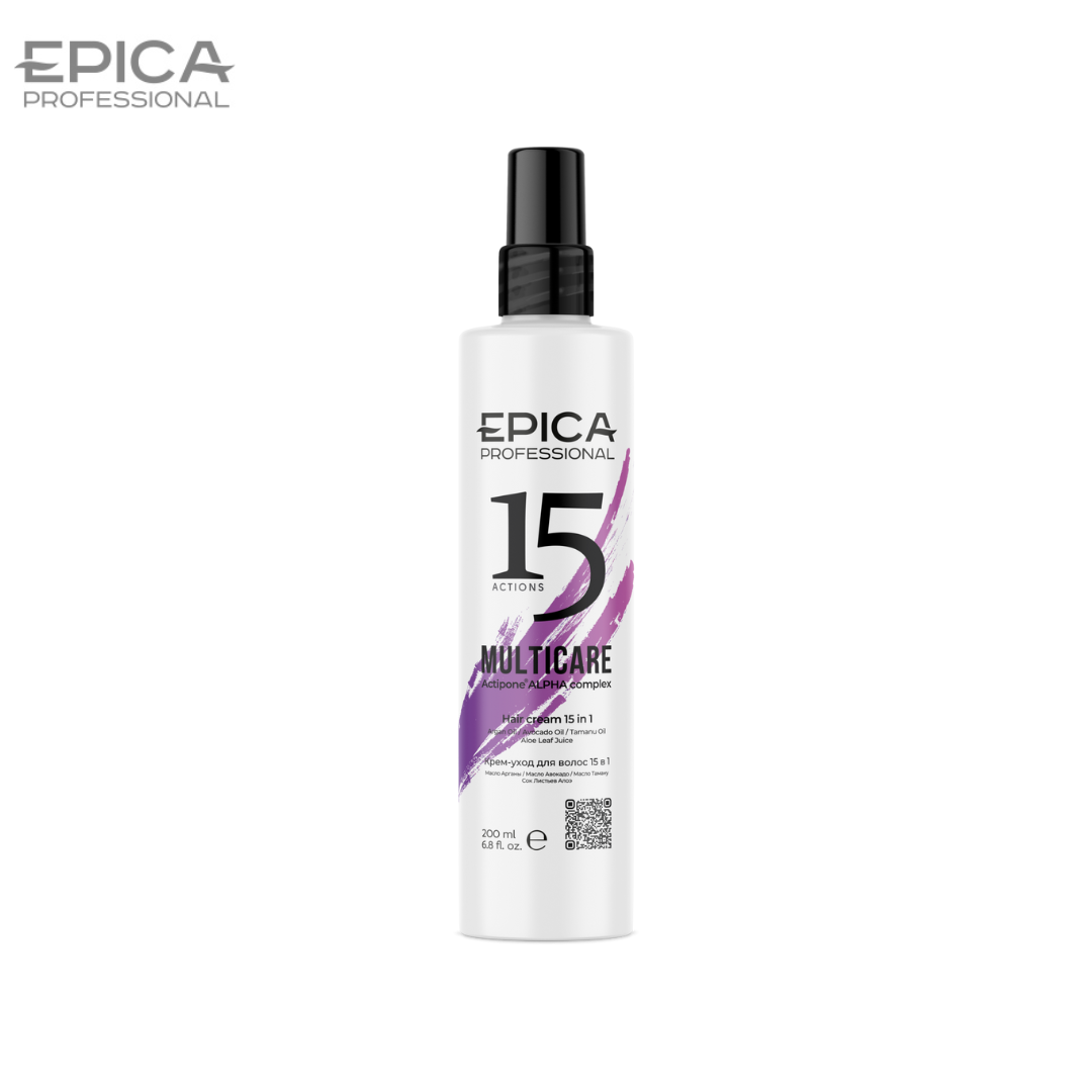 Крем-уход 15 в 1 Epica Professional MULTI CARE 200мл