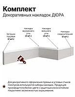 Набор накладок для Идеал Дюра Округлый