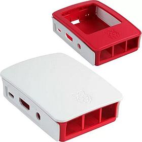 Корпус ACD RA129 Red+White ABS Plastic case for Raspberry Pi 3 B/B+ (аналог арт.54201)(RASP1952) RA129 Корпус