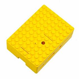 Корпус ACD RA185 Yellow ABS Plastic Building Block case for Raspberry Pi 3 B (CBPIBLOX-YEL) (494408)