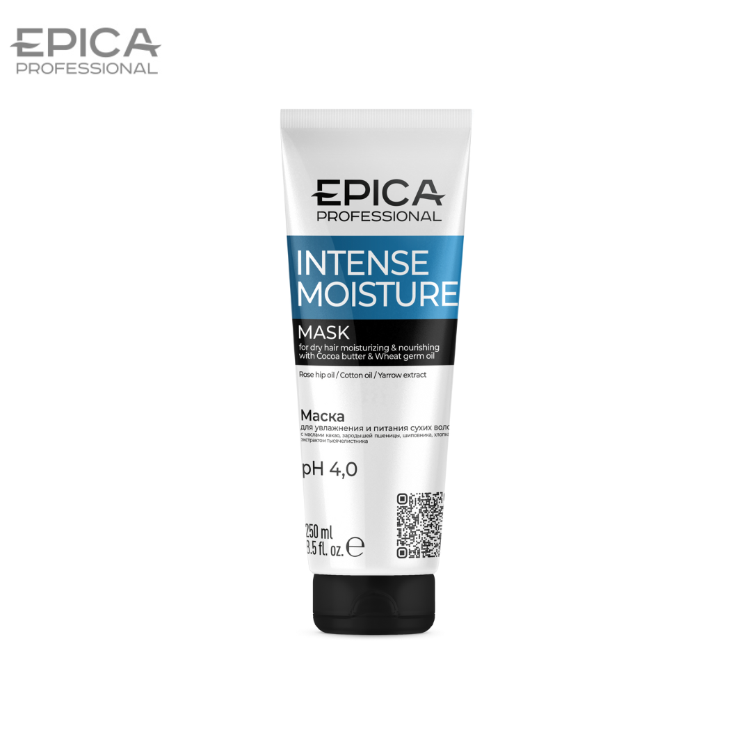 Маска для сухих волос Epica Professional INTENSE MOISTURE 250мл