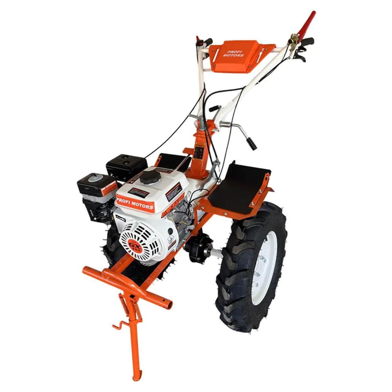 Мотоблок PROFI MOTORS 103 (8 л.с.) (2+1, Колёса 4х8, без диф-в, фары и бардачка)