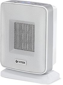 Тепловентилятор Vitek VT-2052, 1500Вт, с термостатом, 2 режима, серый