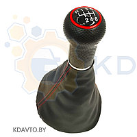 Ручка кулисы КПП Фольксваген Гольф 3 1991-99г в комплекте с чехлом Volkswagen Golf III (1H1,1H5,1E7) 1991-99г