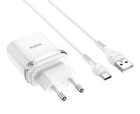 HOCO (6931474716309) C12Q SMART QC3.0 + TYPE-C (белый) СЗУ