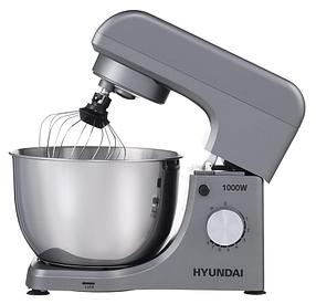 Миксер планетарный Hyundai HYM-S5451, 1000Вт, серый/черный