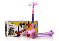 Детский самокат Rivertoys арт. HB-103 фиолетовый