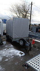 Прицеп бортовой тентовый 3х1,5