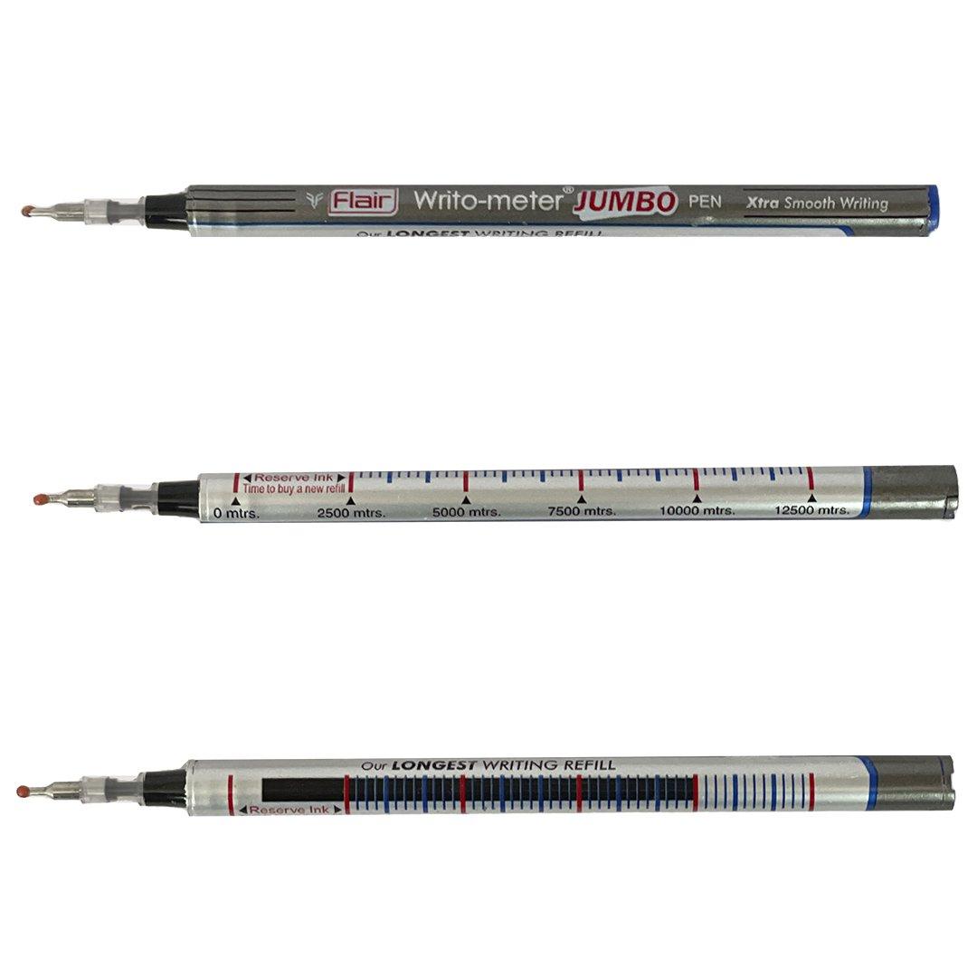 Стержень шариковый FLAIR WRITO-METER JUMBO 118мм, объемный, синий (Цена с НДС)