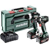 Наборы электроинструментов Metabo Combo Set 2.9.3 18V 685203000 (шуруповерт, гайковерт, 2 АКБ, кейс), фото 2