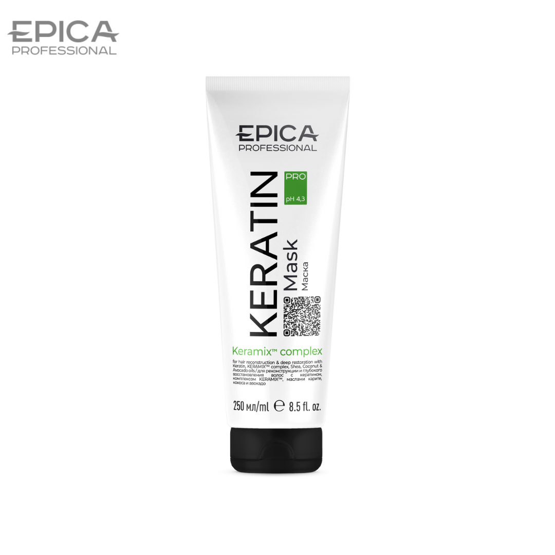 Маска для реконструкции волос Epica Professional KERATIN PRO 250мл