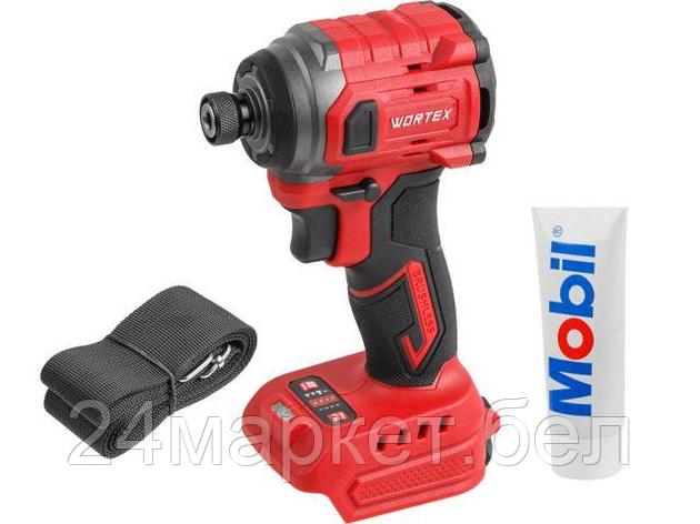 Аккум. ударный гайковерт/винтоверт WORTEX CWR 0218 в кор. XLT SOLO БЕСЩЕТ., 18 В, 220 Н*м (внутр. шестигр., фото 2