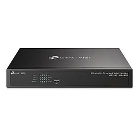 Видеорегистратор TP-LINK VIGI NVR1008H-8MP 8-канальный сетевой видеорегистратор PoE