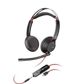 Гарнитура проводная Poly BW 5220 USB-C HS +3.5mmP +USB-C/A