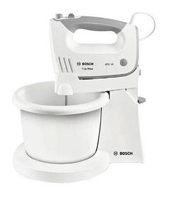 Миксер Bosch MFQ36460, планетарный ручной, белый и серый