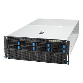 Сервер ASUS ESC8000-E11-SKU2 4U, 2x LGA4677, 32x DDR5, 2x NVMe/SATA/SAS* + 6 SATA/SAS*, 1x M.2(Up to 22110),