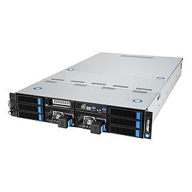 Серверная платформа ASUS ESC4000A-E12-SKU1, 2U GPU, 1 x SP5 LGA6096 EPYC 9004 (400W), 12DIMM DDR5, 2 x 2.5"