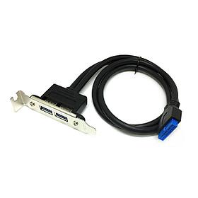 Espada EBRT-2USB3LOW Планка портов в корпус 2 Port USB 3.0  Low Profile