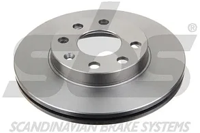 1815203608 SBS Диск тормозной передний Opel Astra/Ascona/Kadett 1.4-1.7D 82>