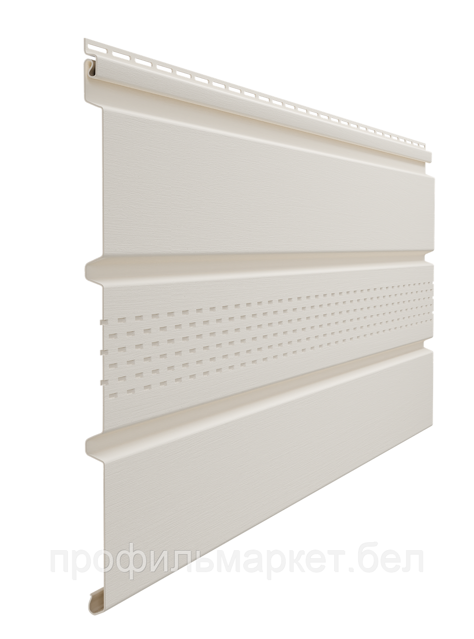 Софиты STANDARD с центральной перфорацией (Пломбир)