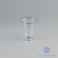 Стакан пластиковый 100 мл прозр., упаковка 100 шт. ИНТЕКО