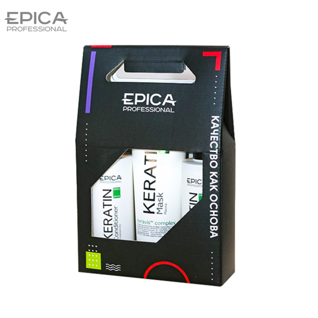 Набор для реконструкции волос Epica Professional Keratin Pro