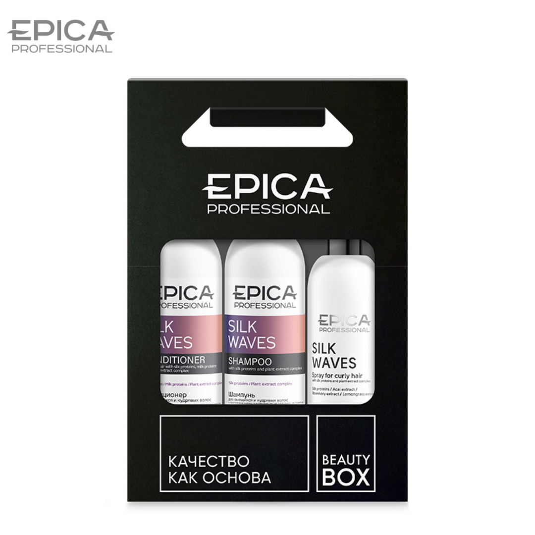 Набор для вьющихся волос Epica Professional Silk Waves
