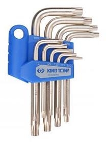Набор Г-образных ключей TORX KING TONY T10-T50 с отверстием 9 предметов 20409PR