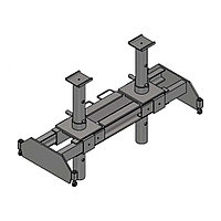 Опорная система для вывешивания передних осей грузового автомобиля 180 мм Гамматест GTM5011