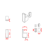 Крючок A7106 010 MP02 (хром) серия CARLI, фото 2