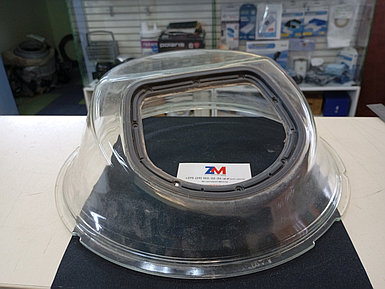 Стекло люка с дозагрузкой стиральной машины Samsung 352мм DC64-03390A (Разборка)
