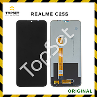 Дисплей (Экран) Realme C25S/C25/OPPO A16/A16S/Narzo 50A (RMX3195) в сборе с тачскрином Черный - ОРИГИНАЛ