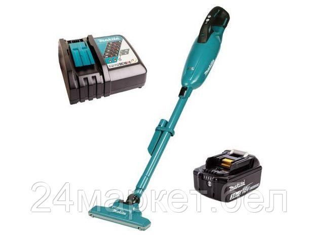Аккум. пылесос MAKITA LXT DCL284FRF в кор. (18.0 В, 1 акк., 3.0 А/ч, Li-Ion, ЗУ, 0.73 л, самоочистка: нет), фото 2
