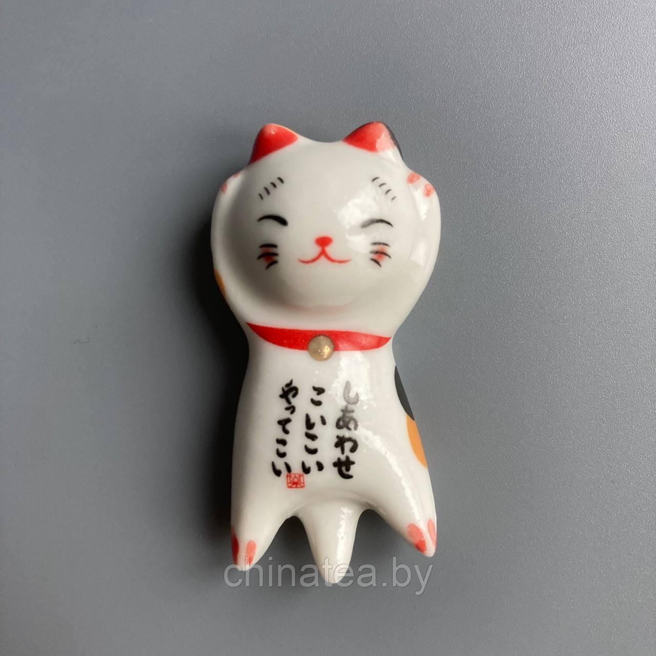 Чайная игрушка Котик на пляже