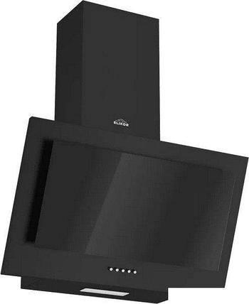 Кухонная вытяжка Elikor Коралл 60П-430-К3Д 266401 (черный/черное стекло), фото 2