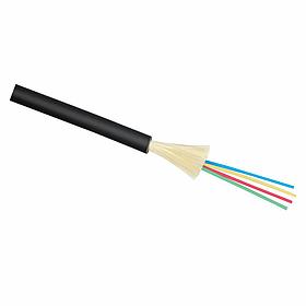 Оптоволоконный кабель 50/125 OM3 многомодовый Cabeus TB-A-4-16T-E-K-LSZH-IN/OUT-40 16 волокон черный