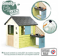 Детский игровой домик с кухней Smoby Nature 810738